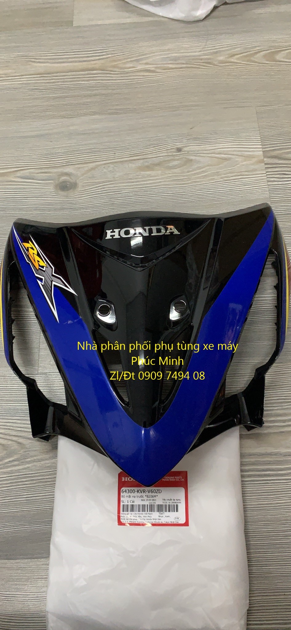Bộ Mặt Nạ Trước RSX 100 Đời 2008