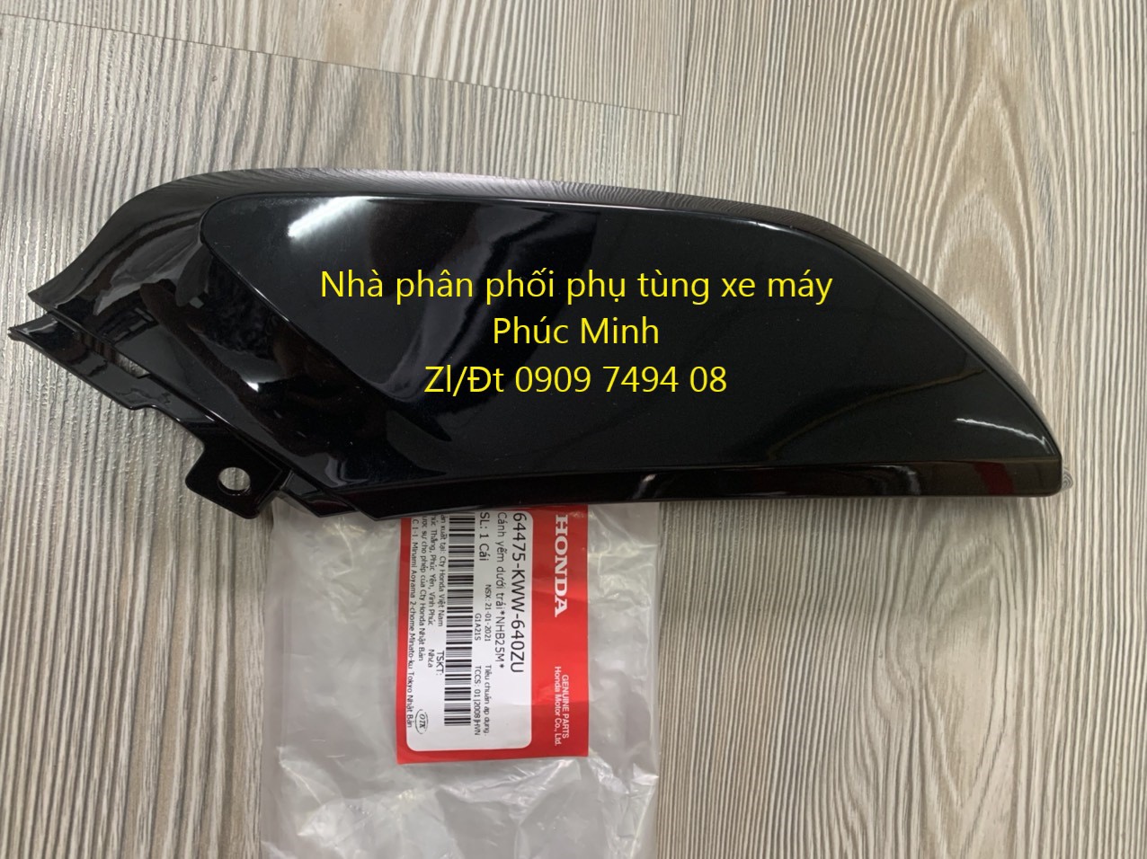 Cánh Yếm Dưới Trái - Wave RS 2013  